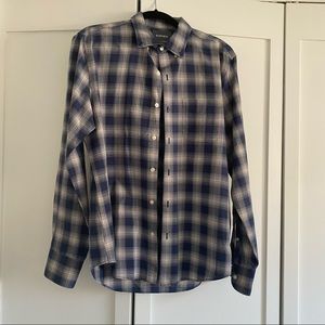 Bonobos Long Sleeve Plaid Button-Down Flannel - Standard Fit